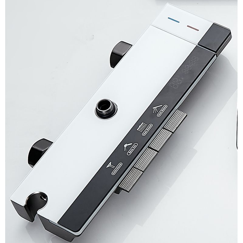 Casa si Gradina - Sanitare - Cazi si cabine de dus - Coloane si seturi de dus - Coloana de dus La Brocca BAS003, 4 functii, Display LCD, Montare rapida, Jet reglabil, functie ploaie, Functie bideu - Infinity.ro