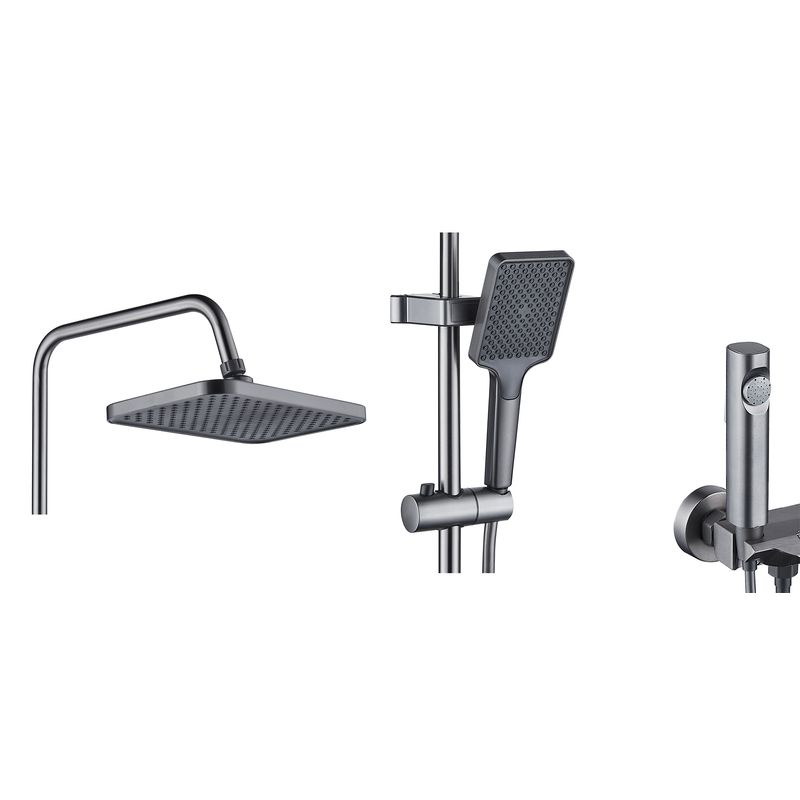 Casa si Gradina - Sanitare - Cazi si cabine de dus - Coloane si seturi de dus - Coloana de dus La Brocca BAS004, 4 functii, Montare rapida, Jet reglabil, Para de dus, functie ploaie, Functie bideu - Infinity.ro