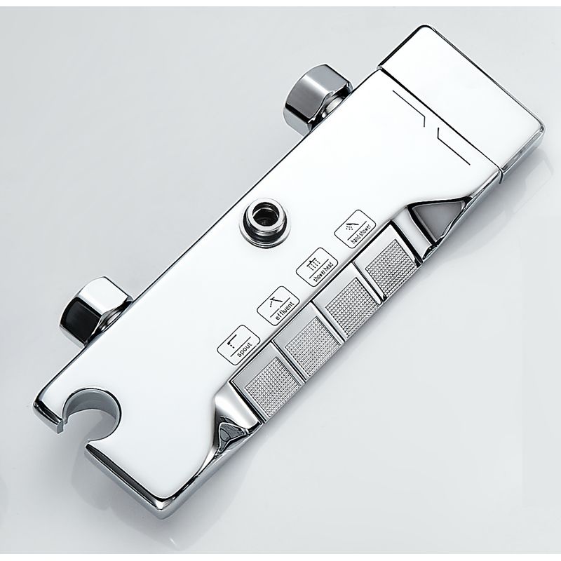 Casa si Gradina - Sanitare - Cazi si cabine de dus - Coloane si seturi de dus - Coloana de dus La Brocca BBS001, 4 functii,Presiune ridicata, Jet reglabil, premium, functie ploaie, Functie bideu - Infinity.ro