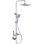 Casa si Gradina - Sanitare - Cazi si cabine de dus - Coloane si seturi de dus - Coloana de dus La Brocca BBS001, 4 functii,Presiune ridicata, Jet reglabil, premium, functie ploaie, Functie bideu - Infinity.ro