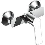 Casa si Gradina - Sanitare - Lavoar baie si accesorii - Baterii sanitare - Baterie dus La Brocca ROMA P800C405, Monocomanda, Design slim, Economie de apa, Silentioasa, alama sanitara - Infinity.ro
