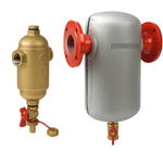 Casa si Gradina - Sanitare - Instalatii hidro - Sisteme filtrare instalatii - Separator de namol Giacomini R146DY106, flansat, DN65, 17, 5 m³/h, anti colmatare, curatare rapida, otel - Infinity.ro