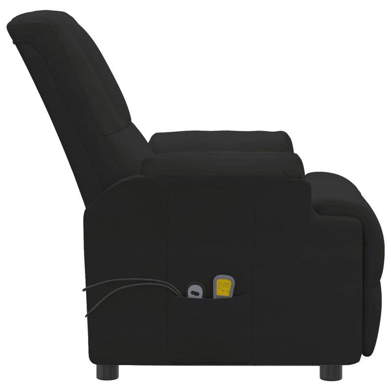 Ingrijire personala si Cosmetice - Sanatate si wellness - Articole wellness - Fotolii de masaj - Fotoliu de masaj cu ridicare, negru, piele intoarsa ecologica - Infinity.ro