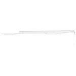 Casa si Gradina - Gradina si terasa - Umbrele si pavilioane - Pavilioane - Copertina Manual Alb 4 × 3,5 m Metal - Infinity.ro