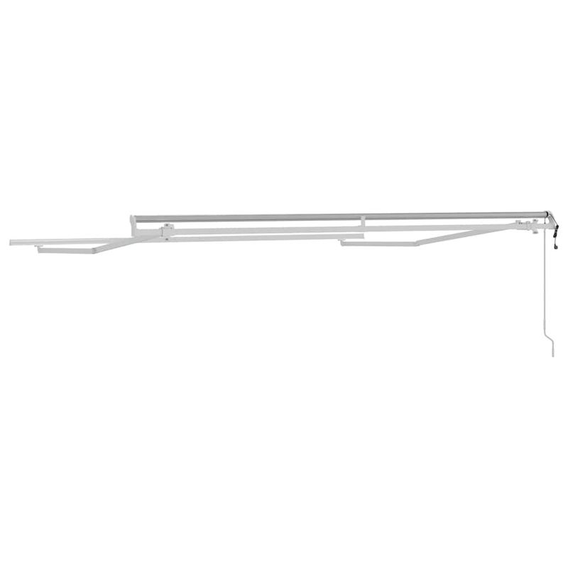 Casa si Gradina - Gradina si terasa - Umbrele si pavilioane - Pavilioane - Copertina Manual Alb 3,5 x 2,5 m Metal - Infinity.ro