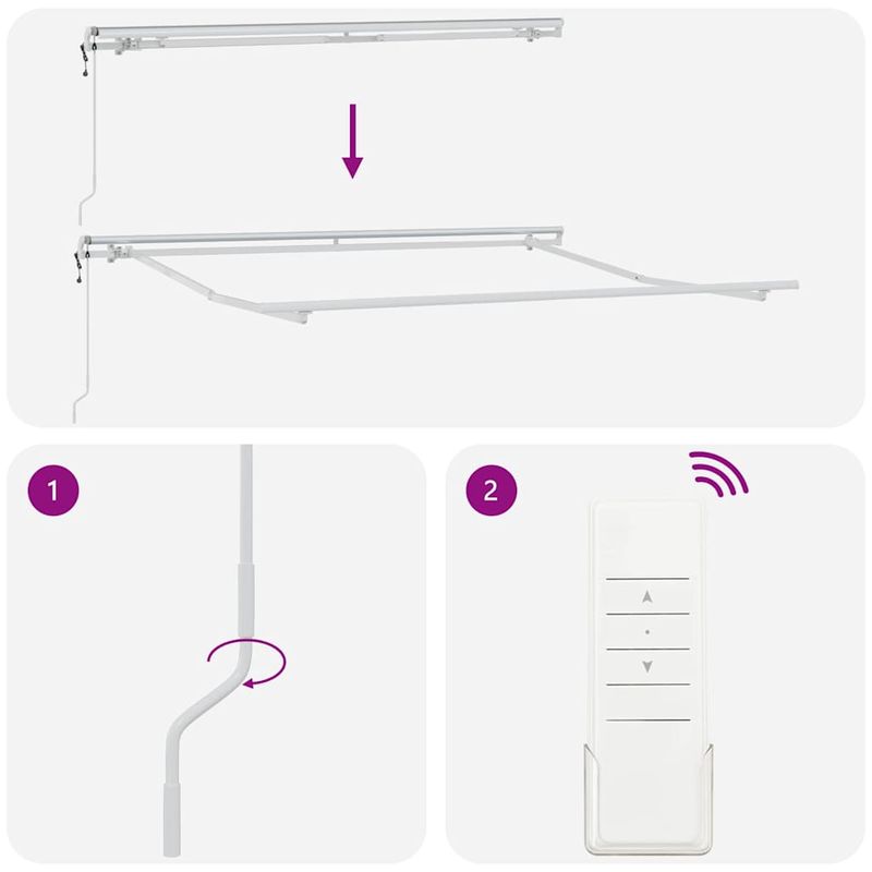 Casa si Gradina - Gradina si terasa - Umbrele si pavilioane - Pavilioane - Copertina Manual Alb 3,5 x 2,5 m Metal - Infinity.ro