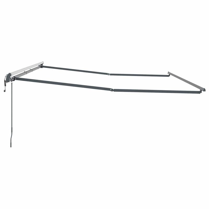 Casa si Gradina - Gradina si terasa - Umbrele si pavilioane - Pavilioane - Cadru de copertina manual antracit, 4.5 × 3 m, Metal - Infinity.ro