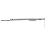 Casa si Gradina - Gradina si terasa - Umbrele si pavilioane - Pavilioane - Cadru de copertina manual antracit, 4.5 × 3 m, Metal - Infinity.ro