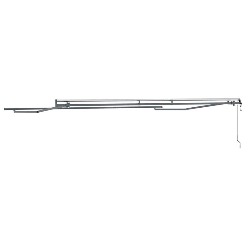 Casa si Gradina - Gradina si terasa - Umbrele si pavilioane - Pavilioane - Cadru de copertina manual antracit, 4.5 × 3 m, Metal - Infinity.ro