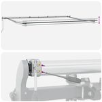 Casa si Gradina - Gradina si terasa - Umbrele si pavilioane - Pavilioane - Copertina cu Manual Antracit 6 × 3,5 m Metal - Infinity.ro