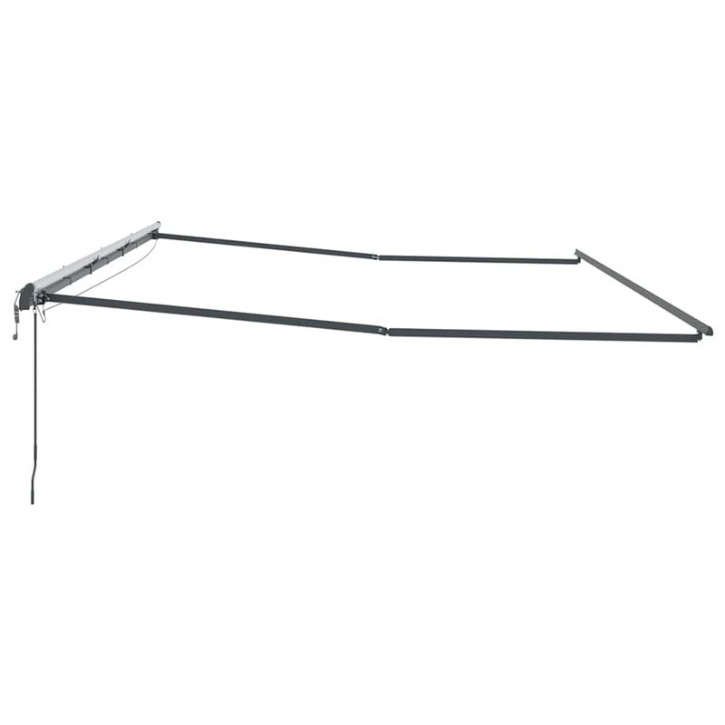 Casa si Gradina - Gradina si terasa - Umbrele si pavilioane - Umbrele - Copertina cu Antracit 6 x 3 m Metal - Infinity.ro