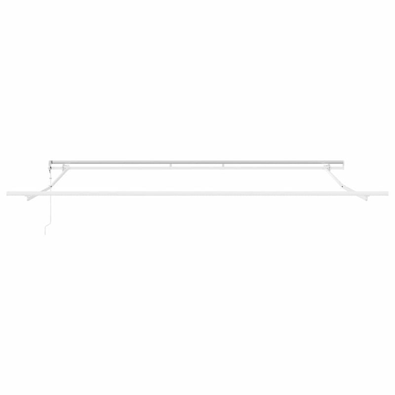 Casa si Gradina - Gradina si terasa - Umbrele si pavilioane - Umbrele - Copertina Manual Alb 5 × 3,5 m Metal - Infinity.ro
