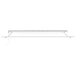 Casa si Gradina - Gradina si terasa - Umbrele si pavilioane - Umbrele - Copertina cu Manual Alb 4,5 × 3 m Metal - Infinity.ro