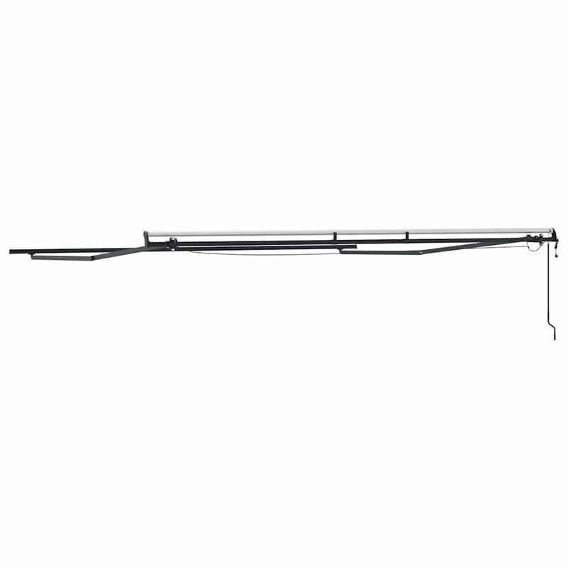 Casa si Gradina - Gradina si terasa - Umbrele si pavilioane - Umbrele - Copertina cu Antracit 5 × 3,5 m Metal - Infinity.ro