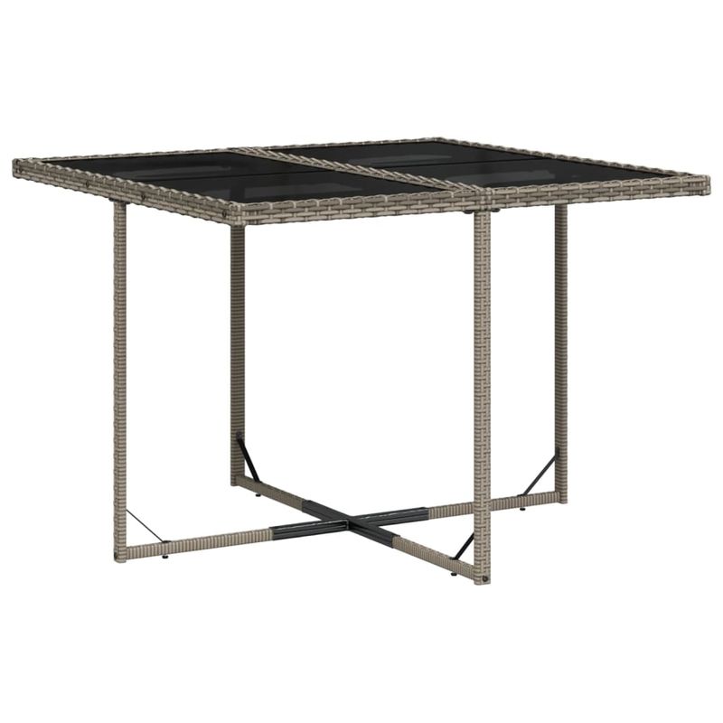 Casa si Gradina - Gradina si terasa - Mobilier exterior - Seturi mobila gradina - Set mobilier gradina cu perne, 9 piese, gri, poliratan - Infinity.ro