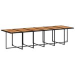 Casa si Gradina - Gradina si terasa - Mobilier exterior - Seturi mobila gradina - Set mobilier de gradina cu perne, 17 piese, negru, poliratan - Infinity.ro