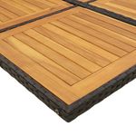 Casa si Gradina - Gradina si terasa - Mobilier exterior - Seturi mobila gradina - Set mobilier de gradina cu perne, 15 piese, negru, poliratan - Infinity.ro