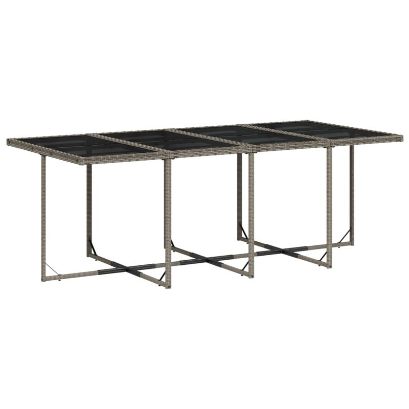 Casa si Gradina - Gradina si terasa - Mobilier exterior - Seturi mobila gradina - Set mobilier de gradina cu perne, 13 piese, gri, poliratan - Infinity.ro