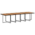 Casa si Gradina - Gradina si terasa - Mobilier exterior - Seturi mobila gradina - Set mobilier de gradina cu perne, 17 piese, negru, poliratan - Infinity.ro
