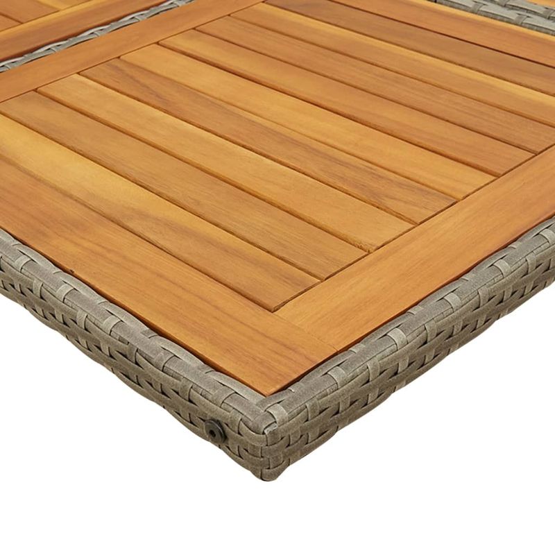 Casa si Gradina - Gradina si terasa - Mobilier exterior - Seturi mobila gradina - Set mobilier de gradina cu perne, 11 piese, gri, poliratan - Infinity.ro