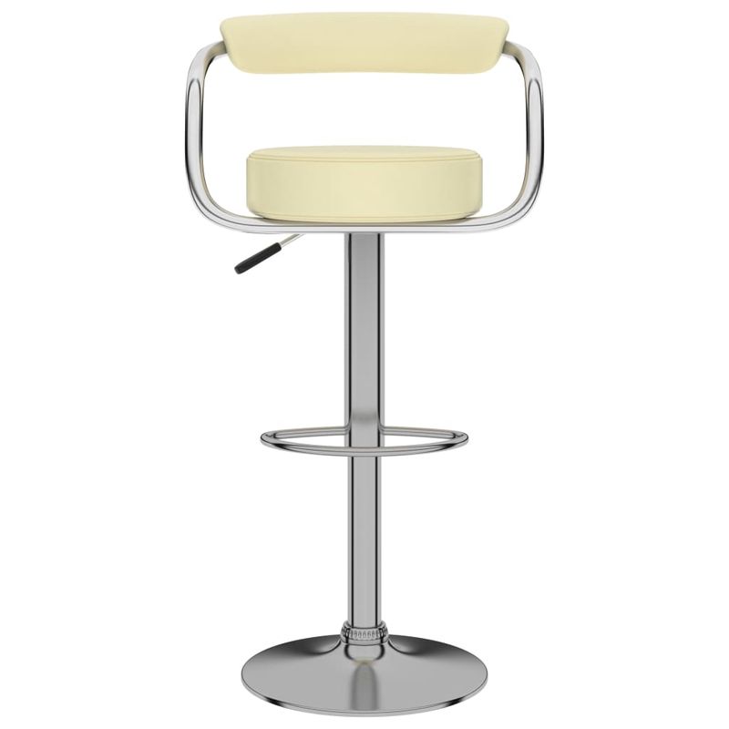 Casa si Gradina - Mobilier - Scaune si fotolii - Scaune - Scaune de bar, 2 buc., crem, piele ecologica - Infinity.ro