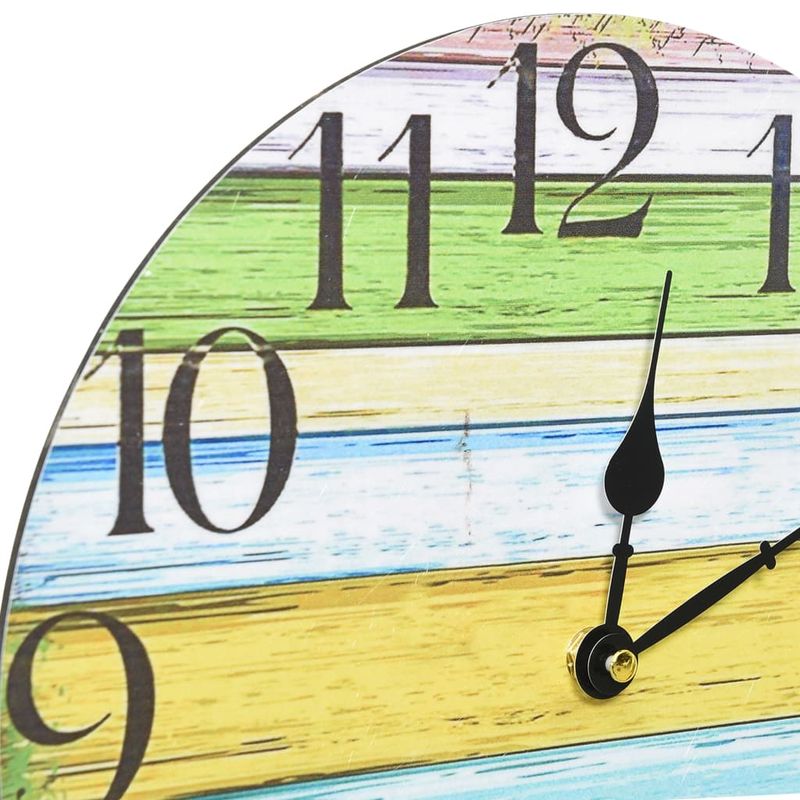Casa si Gradina - Decoratiuni - Ceasuri - Ceas de perete, multicolor, 30 cm, MDF - Infinity.ro