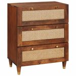 Casa si Gradina - Mobilier - Dulapuri si sifoniere - Dulapuri - Set de bufet 3 pcs Maro 180 x 33 x 75 cm Lemn masiv de mango - Infinity.ro