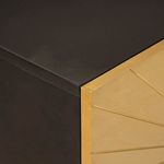 Casa si Gradina - Mobilier - Seturi de mobilier - Seturi baie - Seturi de mobilier pentru baie cu raft 2 pcs Negru si Aur - Infinity.ro