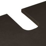 Casa si Gradina - Mobilier - Seturi de mobilier - Seturi baie - Seturi de mobilier pentru baie cu raft 2 pcs Negru si Aur - Infinity.ro