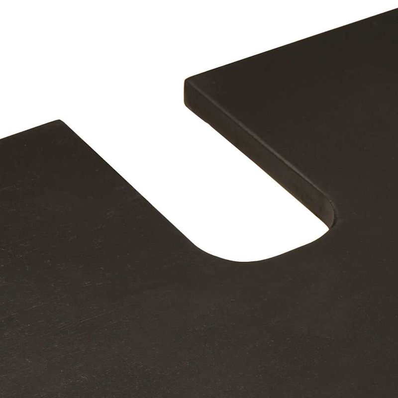 Casa si Gradina - Mobilier - Seturi de mobilier - Seturi baie - Seturi de mobilier pentru baie cu raft 2 pcs Negru si Aur - Infinity.ro