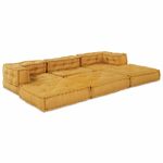 Casa si Gradina - Textile si covoare - Perne si pilote - Perne decorative - Perna 2 pcs Galben 70 x 70 x 54 cm Poliester - Infinity.ro