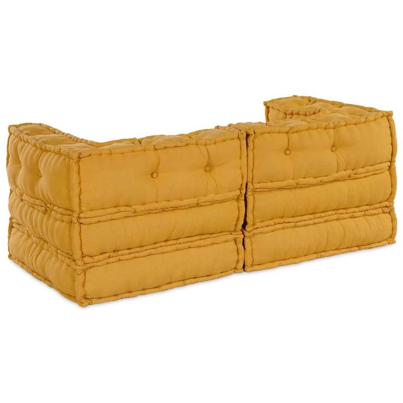 Casa si Gradina - Textile si covoare - Perne si pilote - Perne decorative - Perna 2 pcs Galben 70 x 70 x 54 cm Poliester - Infinity.ro