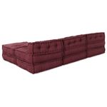 Casa si Gradina - Textile si covoare - Perne si pilote - Perne decorative - Perna 4 pcs Rosu 70 x 70 x 54 cm Poliester - Infinity.ro