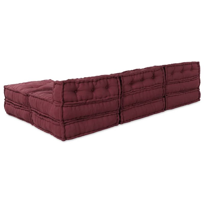 Casa si Gradina - Textile si covoare - Perne si pilote - Perne decorative - Perna 4 pcs Rosu 70 x 70 x 54 cm Poliester - Infinity.ro