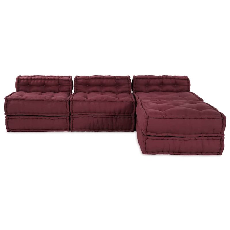 Casa si Gradina - Textile si covoare - Perne si pilote - Perne decorative - Perna 4 pcs Rosu 70 x 70 x 54 cm Poliester - Infinity.ro