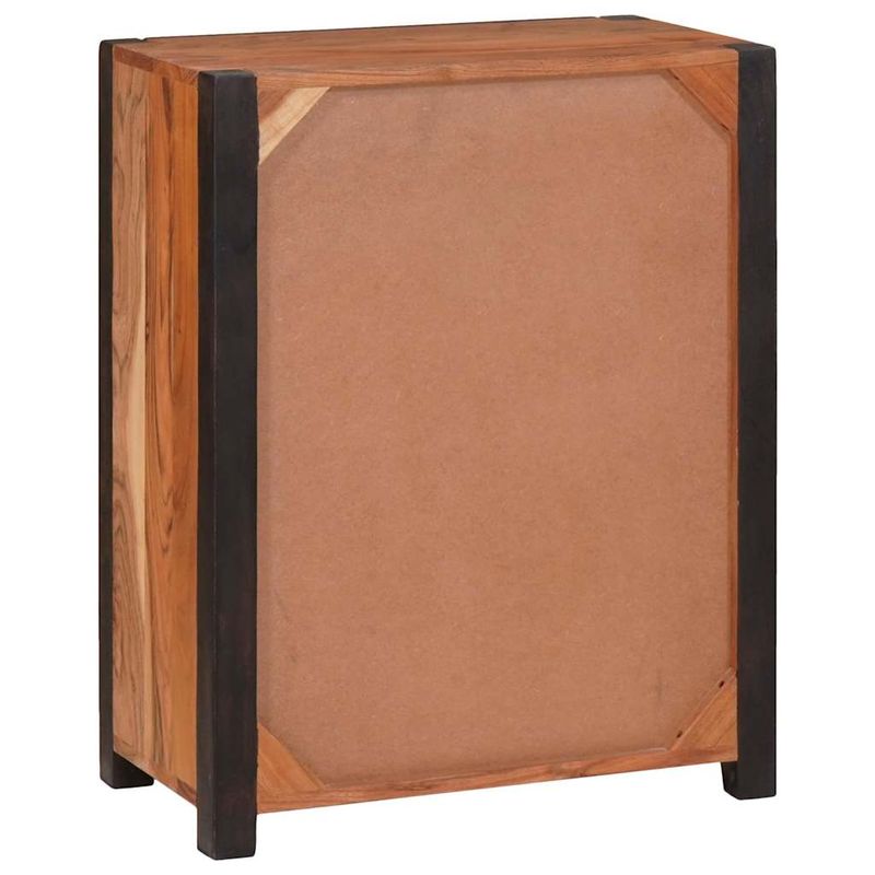 Casa si Gradina - Mobilier - Comode si corpuri - Comode - Bufet 2 pcs Maro 110 x 30 x 75 cm Lemn masiv de acacia - Infinity.ro