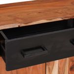 Casa si Gradina - Mobilier - Comode si corpuri - Comode - Bufet 2 pcs Maro 110 x 30 x 75 cm Lemn masiv de acacia - Infinity.ro
