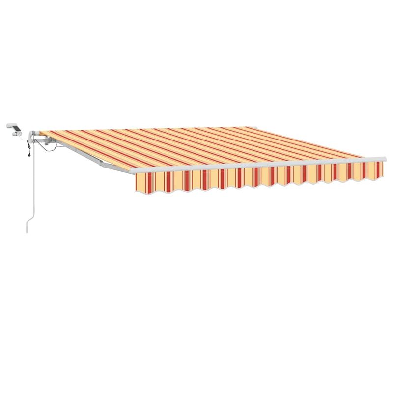 Casa si Gradina - Gradina si terasa - Umbrele si pavilioane - Pavilioane - Cortina Retractabila Galben, Portocaliu 300 x 250 cm - Infinity.ro