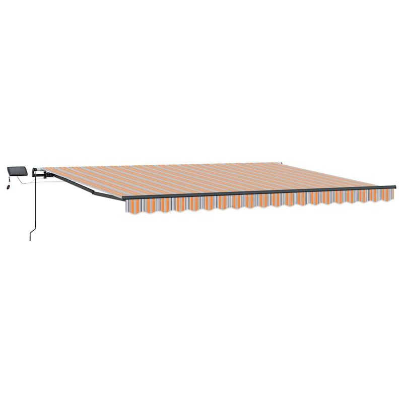 Casa si Gradina - Gradina si terasa - Umbrele si pavilioane - Pavilioane - Cortina Retractabila Manual Multicolour 400 × 350 cm tesatura - Infinity.ro