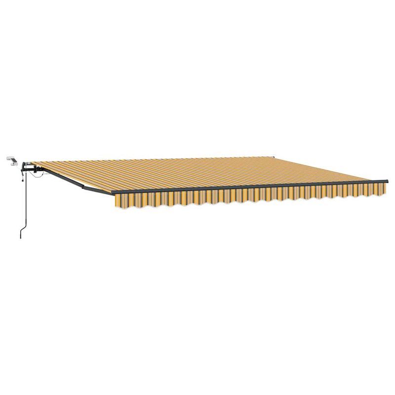 Casa si Gradina - Gradina si terasa - Umbrele si pavilioane - Pavilioane - Cortina Retractabila with Multicolour 450 × 350 cm tesatura - Infinity.ro