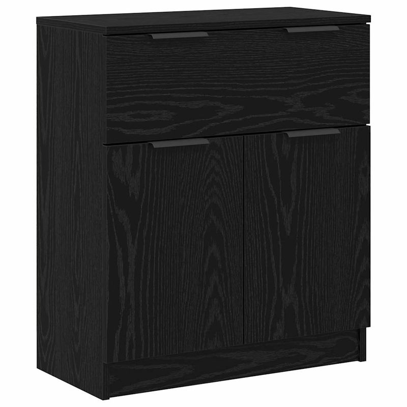 Casa si Gradina - Mobilier - Comode si corpuri - Comode - Bufet 3 pcs Stejar negru 60 x 30 x 70 cm Lemn compozit - Infinity.ro