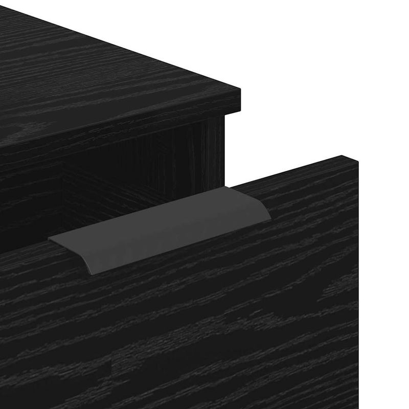 Casa si Gradina - Mobilier - Comode si corpuri - Comode - Bufet 3 pcs Stejar negru 60 x 30 x 70 cm Lemn compozit - Infinity.ro