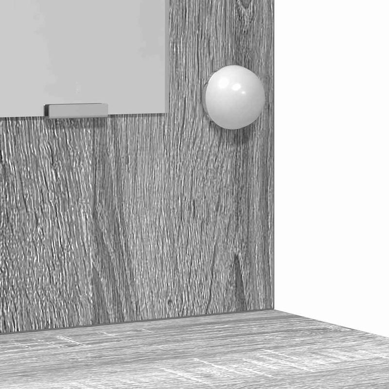 Casa si Gradina - Mobilier - Comode si corpuri - Masute de toaleta - Masa de Machiaj 3 pcs Gri 40 x 41 x 135 cm Lemn compozit - Infinity.ro