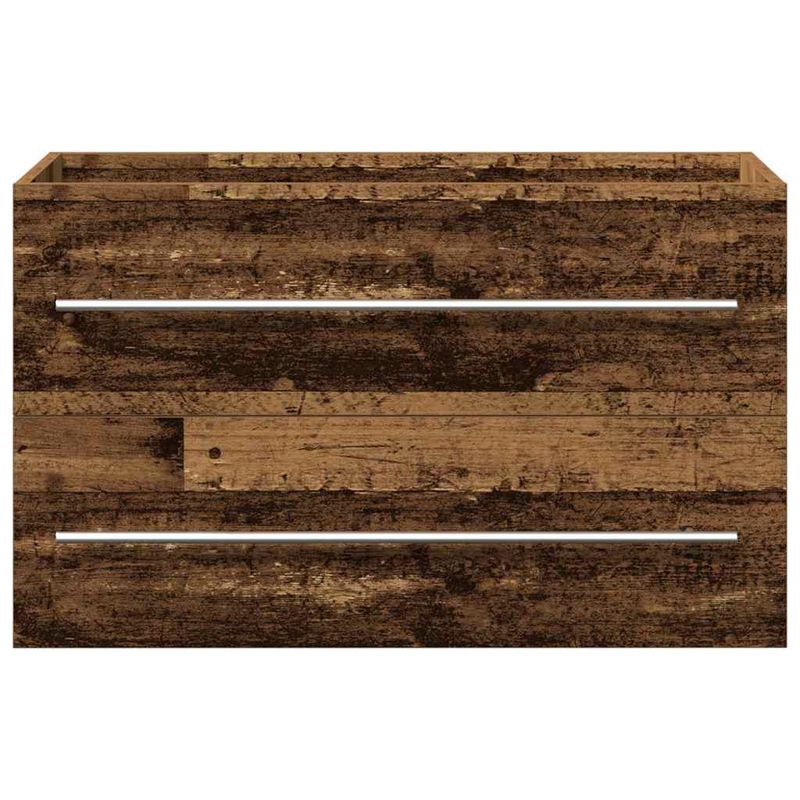 Casa si Gradina - Mobilier - Mobilier baie - Comode baie - Comoda pentru Chiuveta de Baie Lemn vechi 80 x 38.5 x 48 cm - Infinity.ro