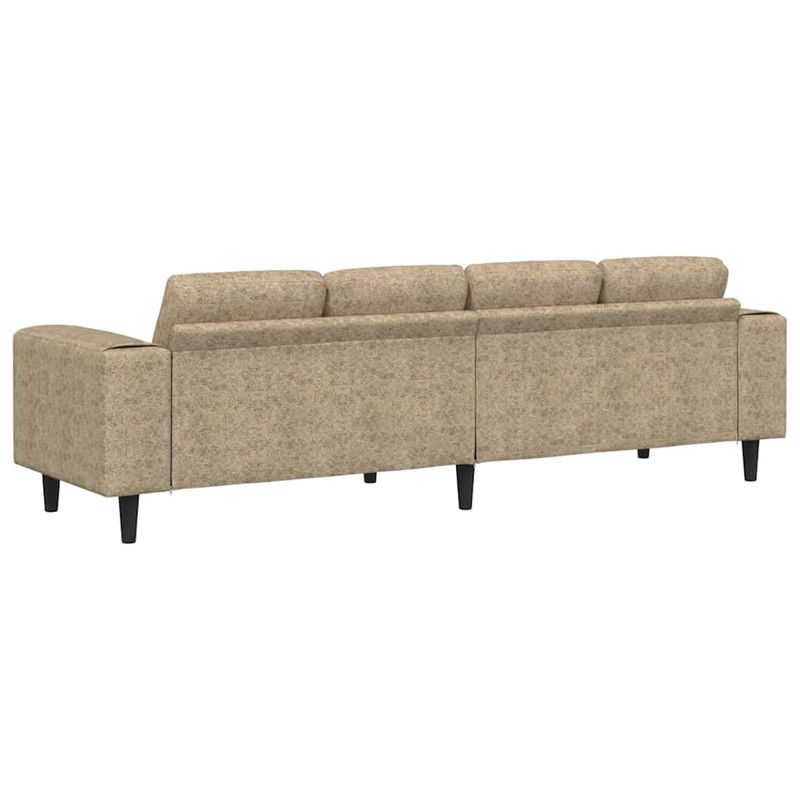 Casa si Gradina - Mobilier - Canapele si coltare - Canapele - Set de canapea Gri deschis Piele ecologica de suede - Infinity.ro