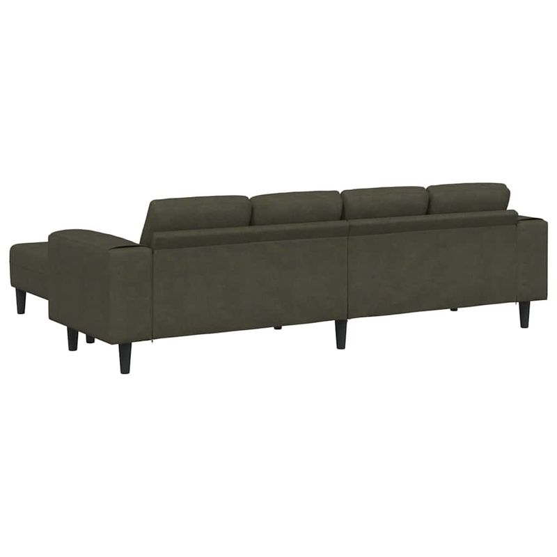 Casa si Gradina - Mobilier - Canapele si coltare - Canapele - Set de canapea 3 pcs Verde militar Piele ecologica de suede - Infinity.ro