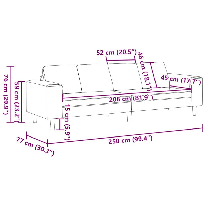 Casa si Gradina - Mobilier - Canapele si coltare - Canapele - Set de canapea Gri deschis Catifea - Infinity.ro