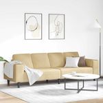 Casa si Gradina - Mobilier - Canapele si coltare - Canapele - Canapea din material textil Gri Verde 208 cm Tesatura de catifea - Infinity.ro