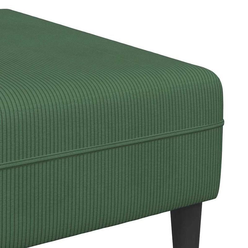 Casa si Gradina - Mobilier - Canapele si coltare - Canapele - Canapea din material textil cu perna Verde inchis Tesatura de catifea - Infinity.ro