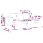 Casa si Gradina - Mobilier - Canapele si coltare - Canapele - Set de canapea bordo tesatura - Infinity.ro